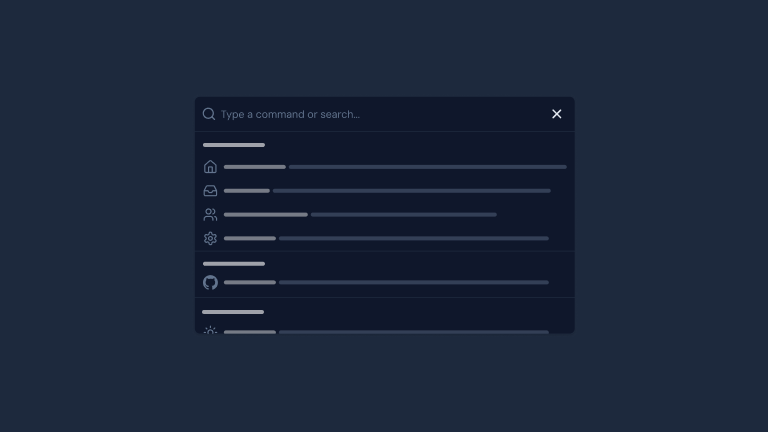 DashboardSearch preview