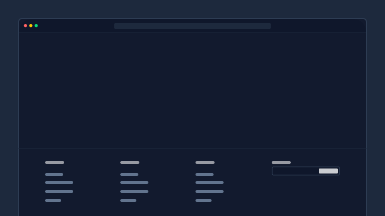 FooterColumns preview